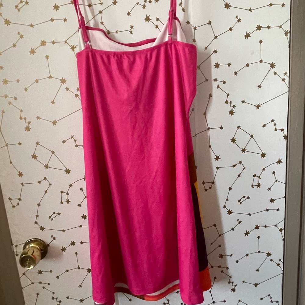 Cider Patchwork Cami Mini Dress - Picture 3 of 5
